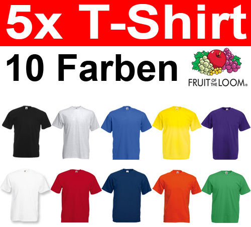 Fruit of the Loom-T-Shirts