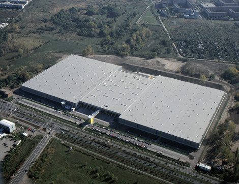 Luftaufnahme Amazon Logistikzentrum Leipzig