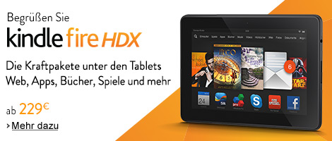 Der neue Kindle Fire HDX