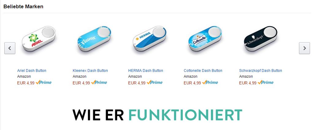 Amazon Dash Button - Scheiß auf Rechtssicherheit!