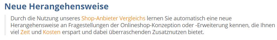 Welches Shopsystem brauchen Sie?