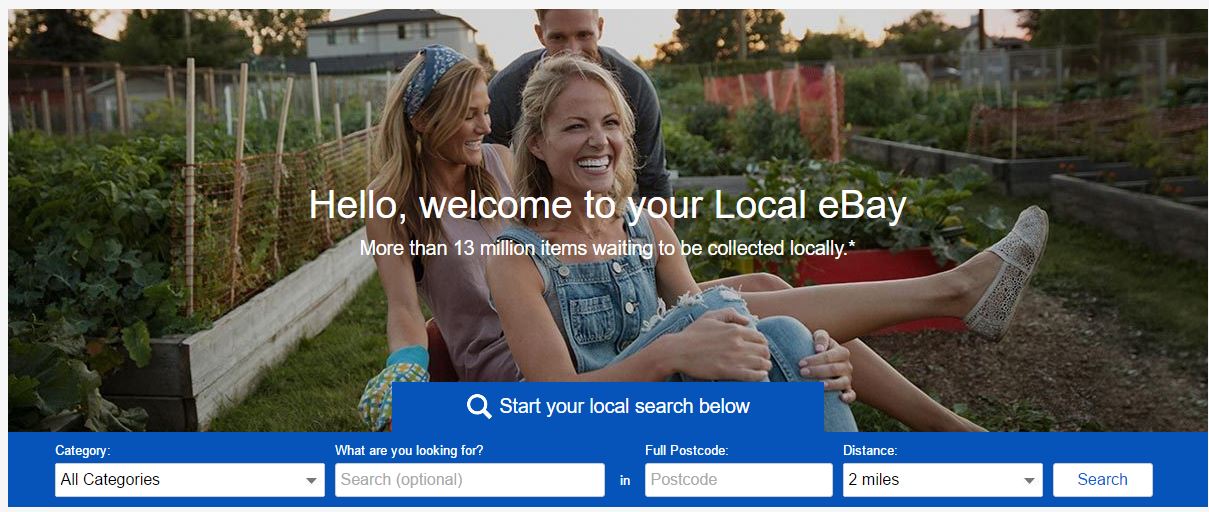 eBay UK launcht eBay Local . Nicht nur in _de positioniert sich eBay lokal