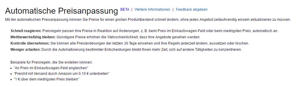 Da werden sich viele Repricing-Anbieter umschauen