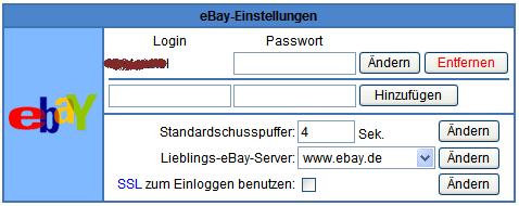 snip.pl-Einstellungen