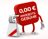 Keine Angebotsgebühren bei eBay