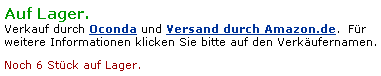 Versand durch Amazon FBA