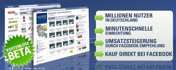 Facebook-Shop von Afterbuy