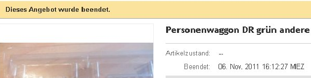 eBay-Chaos nach Zeitumstellung