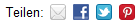 Teilen von Artikeln per E-Mail, Facebook, Twitter und Pinterest