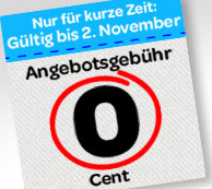Keine Angebotsgebühr in eBay-Shops