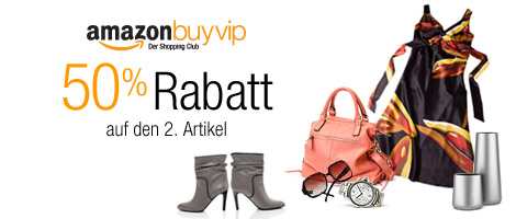 Amazon BuyVIP Neukundenrabatt