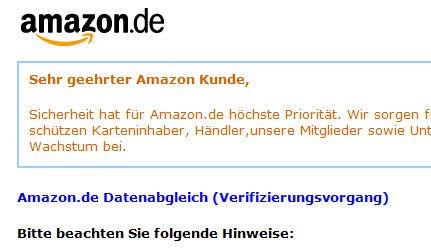 Amazon-Phishing