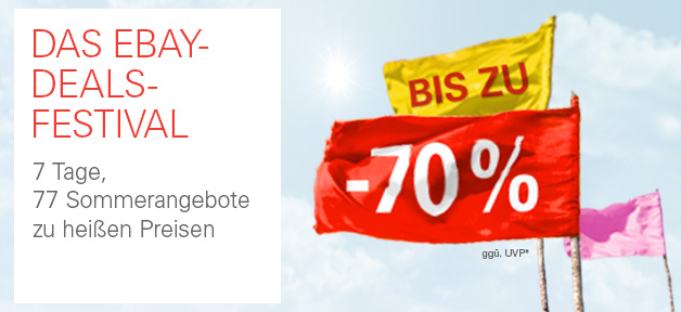 Das eBay-Deals-Festival