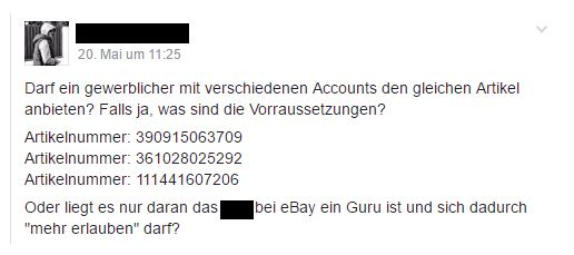 eBay-Händler und die Flut an Double-Listings
