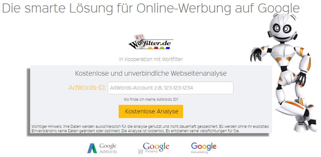 Easymarketing: Du sparst sofort Kohle. Das Tool ist neu. Es ist kostenlos.