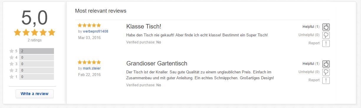 eBay führt Produktbewertungen und Rezensionen ein