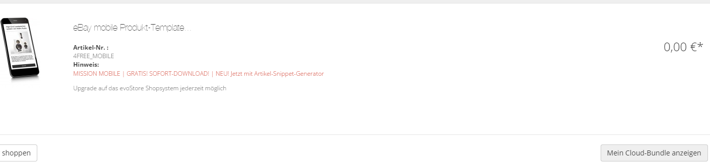 evectio mission mobile