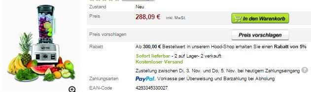 Erfahrung mit Hood.de