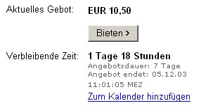 Kalender hinzufügen