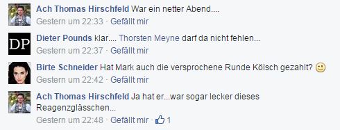 17.06.2015 ab 19.00 Uhr Der 1. BVOH & Wortfilter Stammtisch in Köln