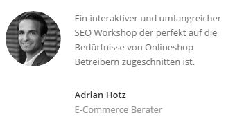 Individueller Onlineshop SEO Scan