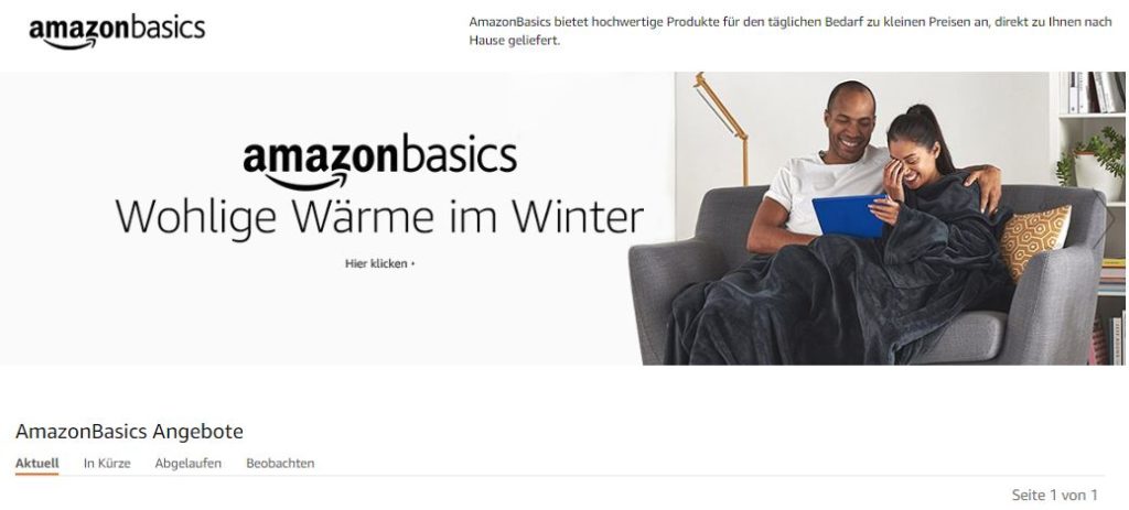 Case Study zu Amazon Basics